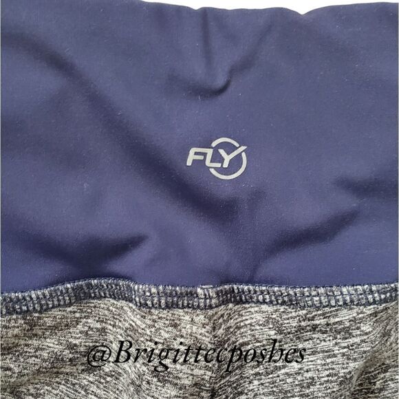 FLYWHEEL Blue/Black/White/Grey Leggings - Picture 5 of 6